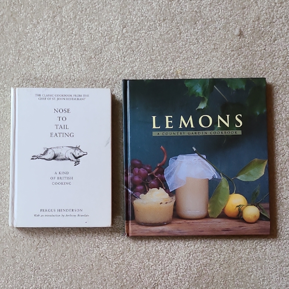 Nose To Tail & Lemons Cookbooks